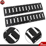 TRACK(2 Pack) Tie Down Kit 2' For Garages Vans Trailers Coat Black Steel. Fixed Price $21.88.