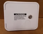 B&b Molders White City Gravity Water Hatch 7-1/2" Key Lock Rv Camper Marine. Fixed Price $32.00.
