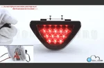 F1 Style Triangle 12 Led Rear Stop Tail 3RD Brake Light Universal Sporty Red Len. Fixed Price $10.95.