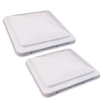 Set 2 White 14"X14" Replacement Roof Lid For Hengs Elixir Ventline Vents. Fixed Price $46.95.