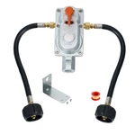 Skyflame Rv Propane Regulator Dual Tanks 2 Stage Auto Changeover Lp Gas 190K Btu. Fixed Price $87.80.