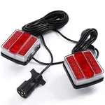Magnetic Led Trailer Towing Light Kit 24FT Cable With 7 Pin Plug IP68 Waterproof. Fixed Price $65.60.