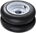 Garvee 2-PIECE 4.80-8 Trailer Tire With 8" White Rim All-season, 990 Lbs. Fixed Price $65.79.