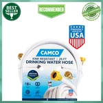 25' Rv Drinking Water Hose, Lead-free, Bpa-free, Phthalate-free Pvc, White 22783. Fixed Price $17.98.