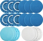 Tivcck 20 Pieces Polishing Bonnet Pads,car Polisher 5-6 Inches. Fixed Price $20.99.