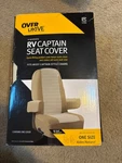 Classic Accessories Rv Captain Seat Cover, 23.5"W X 23.5"H, Tan/beige. Fixed Price $54.99.