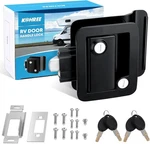 Kohree Upgraded Rv Door Lock Replacement With Paddle Deadbolt, 1 Pack, Black. Fixed Price $38.89.