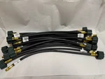 Lot 20 Mec MER425-24 24" Lp Gas Propane Adapter Hose Pigtail 1/4" Id Female Qcc. Fixed Price $200.00.