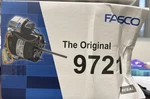 4-N-1 Refrigeration Fan Motor 3.3" 1/12 Hp 1550 Rpm 115/230V Fasco #9721 Dentbox. Fixed Price $59.90.
