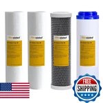 3-STAGE Rv Water Filter Replacement For Standard 10" Housing, 1/5/1 Micron, Incl. Fixed Price $73.05.