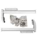 Dometic 9800018.402B, Oem Deluxe Slide Topper Bracket Kit, 90 Short Polar White. Fixed Price $38.00.