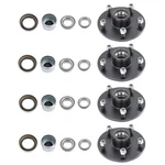 Labwork 4 Sets Lug For 3500 Lbs Axle 5X5.5 Trailer Idler Hub Kit On. Fixed Price $110.10.