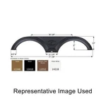 Icon 12248 Rv Trailer Tandem Axle Fender Skirt Taupe For Keystone New. Fixed Price $268.58.