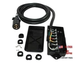Conntek 7 Way Plug Inline Trailer Cord With Gang Junction Box, 6-FEET. Fixed Price $67.93.