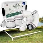 Fernco Qwikcamp Rv Sewer Kit 3IN Pvc Slipfit Adapter & Pipe Stands. Fixed Price $110.48.