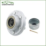 W/bearing Kit #42 Spindle On 5.5' Galvanized Trailer Hub For 6000LB Axle. Fixed Price $79.98.