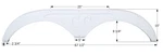 Icon 12713 Tandem Axle Fender Skirts Rv. Fixed Price $257.45.
