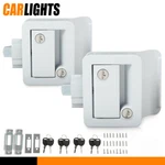 2PCS Rv Paddle Entry Door Lock Latch Handle Knob Deadbolt Camper Cargo Trailer. Fixed Price $49.09.