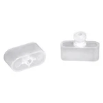 Rv Designer White Plastic Mini Blind Rail End Set. Fixed Price $18.15.