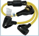New Camp Power Rv Y Adapter Cord P/n RL-15961 50A 125/250V To (2)30A 125V 5TH. Fixed Price $49.00.