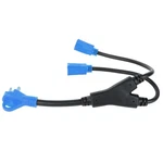 30 Amp (2) 15 Female Connectors Rv Power Cord Adapter Y Split. Fixed Price $23.72.