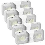 Rvguard Ceiling Double Dome Light, 12V Lights, Interior 5 Pack. Fixed Price $45.72.