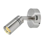 Thalassa 12V Interior Led Rv Reading Lamp With 5V Usb Port Builtin Touch Swi.... Fixed Price $34.13.