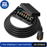 8FT 7-WAY Plug Inline Trailer Cord Wiring Harness Rv Cable Junction Box 8'. Fixed Price $47.91.