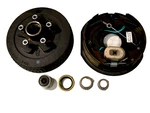 3500# Trailer Brake Kit 5X4.5 Self Adjusting Electric Backing Plate Left Side. Fixed Price $118.00.