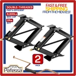 Pafessa Usa Rv Scissor Jack Stabilizer 6,500 Lb - 24" 2/PACK. Fixed Price $109.99.