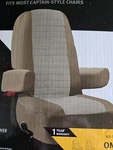 Classic Accessories Overdrive Rv Captain Seat Cover. 1 Sz. Alder/natural. Fixed Price $15.99.