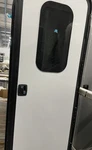 White Lippert 950 Series Radius-corner Rv Trailer Door Screen/latch/key 28 X 78. Fixed Price $379.99.