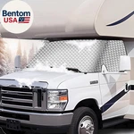 Rv Windshield Cover Compatible With Ford E450 Class 1997-2024 Front Window. Fixed Price $49.00.
