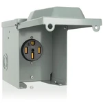 Bebobly Amp Rv Power Box, 125/250 Volt Nema 14-50R Outlet, Lockable.... Fixed Price $41.51.