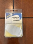 Jr Products 422-PW-A Polar White Rubber Dust Plug For City Water Check Valve. Fixed Price $10.80.