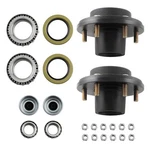 2PC Trailer Hubs With 6000# Lug 6X5.5 Idler Axle Bearings Seals 15123 New. Fixed Price $86.20.