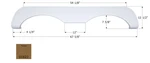 Icon 01623 Tandem Axle Fender Skirts Rv. Fixed Price $247.05.