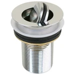 Scandvik Sink Drain W/flip Stopper - Chrome Plated Brass 19006P Upc 786142190068. Fixed Price $37.65.