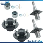 W/ Bearing Kit & Brake Flange On 4.5" Trailer Hub 8.25' 1.75' Round. Fixed Price $102.24.