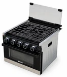 Suburban 17" Rv Stove Oven Range 3916A RR17 Burner Piezo Led Knobs Tiny Home. Fixed Price $349.95.