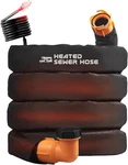 Heated Sewer Hose Kit, Black Rv Accessory (20FT With Sleeve). Fixed Price $279.37.