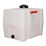 New! Romotech 30 Gallon Plastic Storage Tank - Square End With Flat Bottom!!. Fixed Price $359.95.