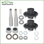 5LUG 4.5" Idler Hub Round Spindle Kit Stub End Unit Trailer Axle 3500# L15. Fixed Price $89.70.