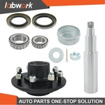 Labwork 8 On 6.5' Wheel Kit 9/16' Bolts & Circular #42 Spindle For 7000LBS Axle. Fixed Price $76.70.