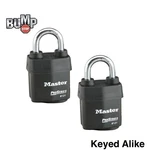 Master - High Security Pro Series Padlocks 6121NKA W/bumpstop Technology. Fixed Price $57.03.