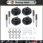 Set Trailer Axle Kits With On 4" Bolt Idler Hub & 1" Round BT8 Spindle. Fixed Price $121.36.