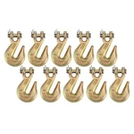 10 Pack G70 3/8" Clevis Grab Hooks Tow Chain Flatbed Truck Trailer Tie Down. Fixed Price $39.59.