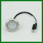 Maxxima Marker 6 Led Light 1-1/4" Amber Clear Lens With Stainless Chrome Bezel. Fixed Price $14.50.