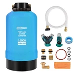 Water Softener 16000 Grains 3/4 Brass Fittings Portable Circleriver Hose Resin. Fixed Price $259.99.