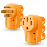 50 Rv Camper Adapter Plug & Receptacle 125V Electrical Cord End Replacement. Fixed Price $40.39.